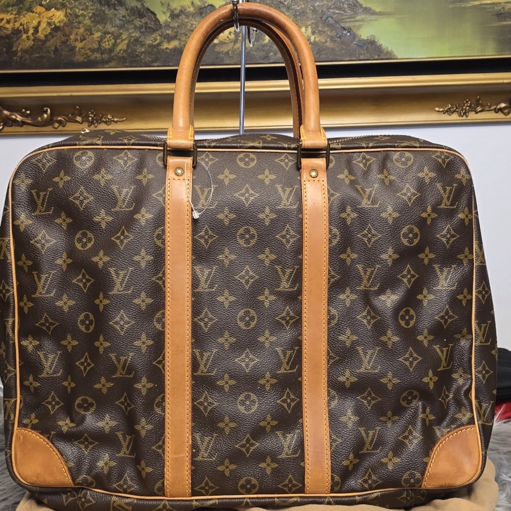 LV travel Bag/ suitcase bag 2 compartments